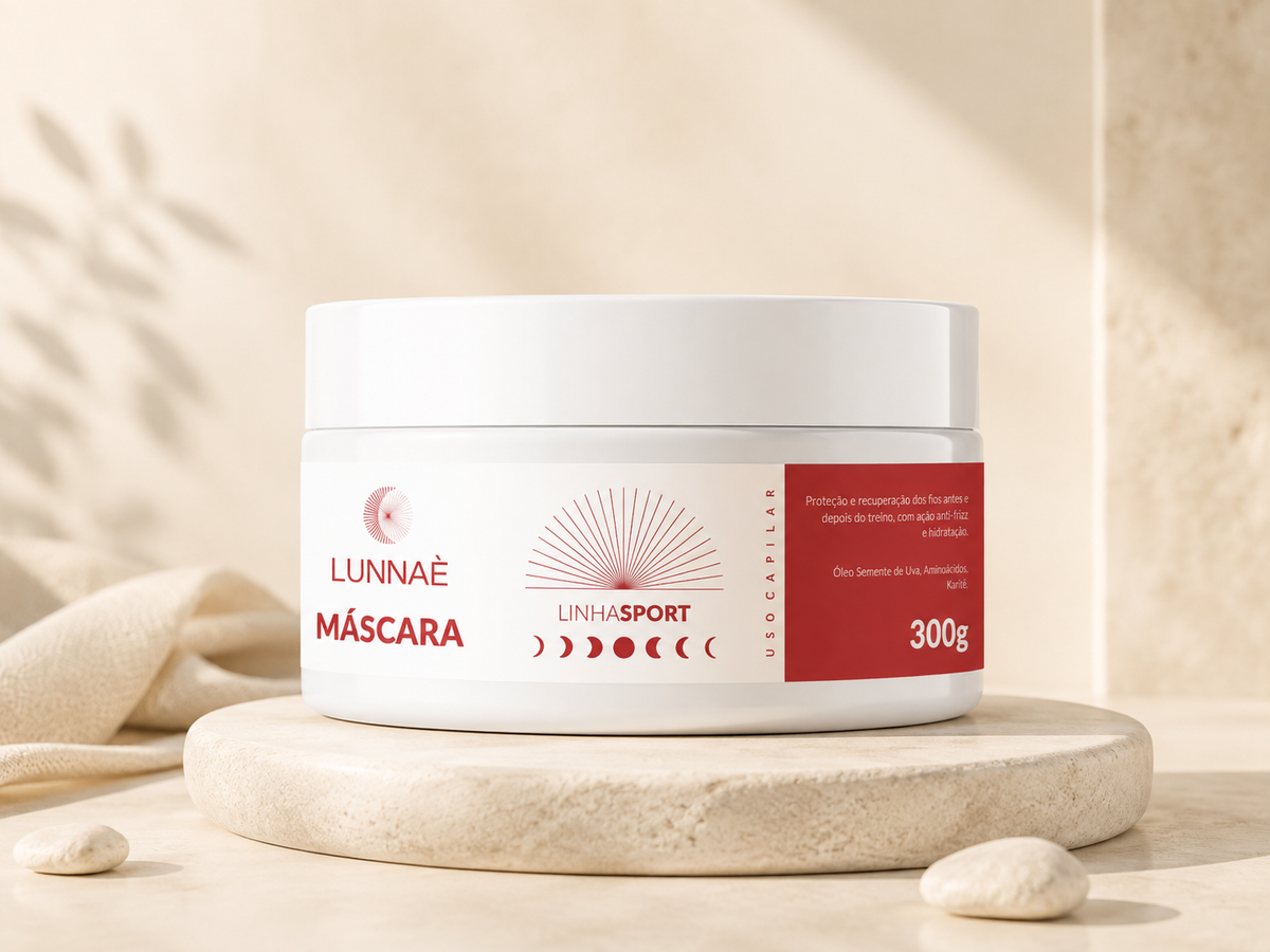 Máscara Capilar Sport 300 g - Lunnaè