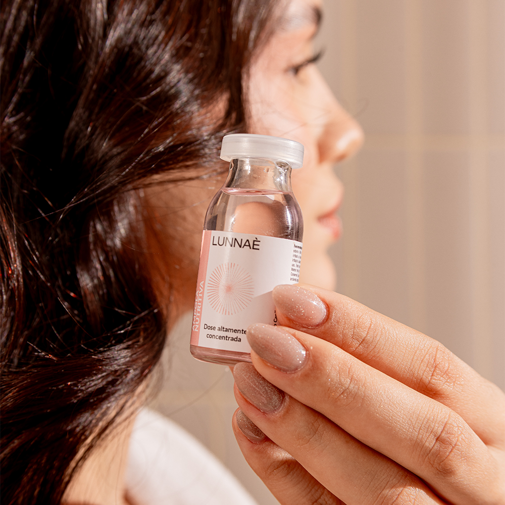 Ampola multifuncional capilar- hidrata, nutri e reconstrói  15ml - Lunnaè