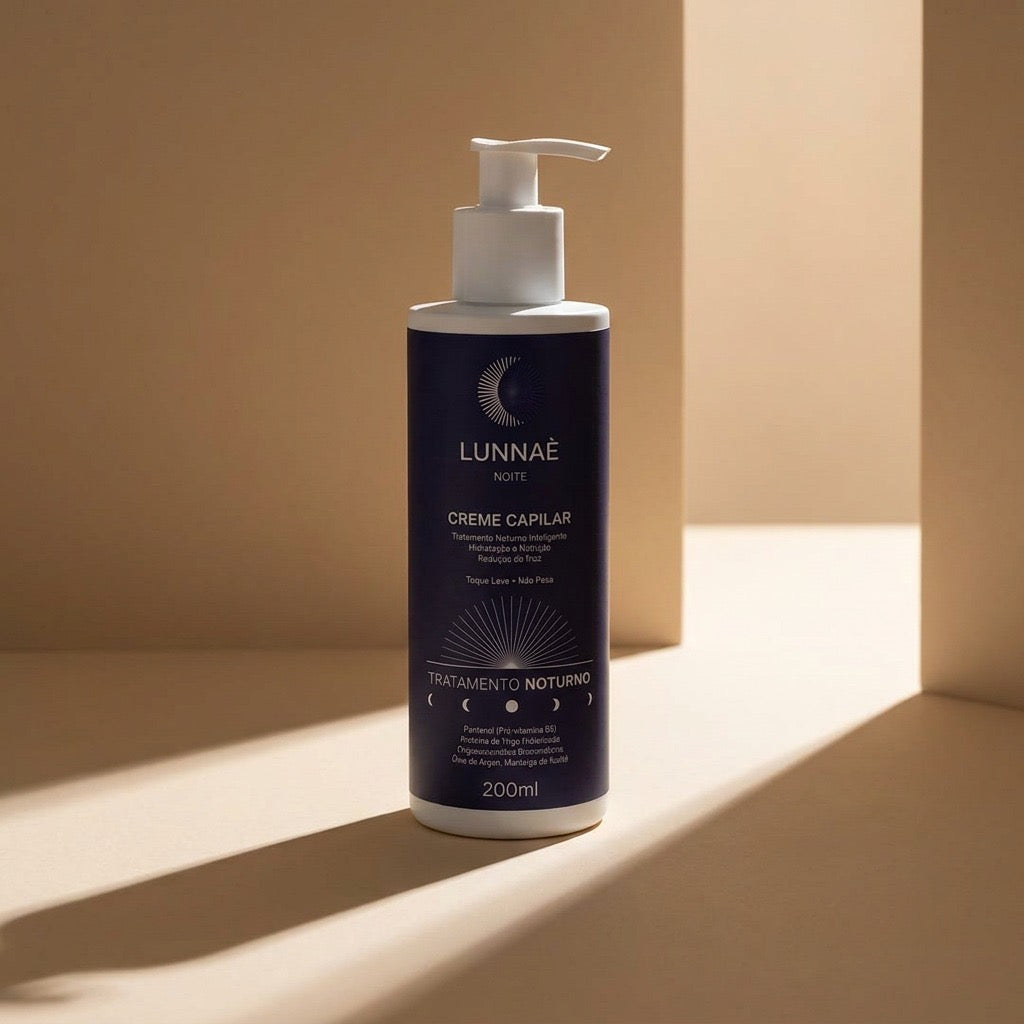Creme Capilar Noturno 200ml - Lunnaè