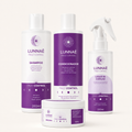 Kit Frizz Control Capilar : Shampoo + Condicionador + Máscara + Spray antifrizz - Lunnaè