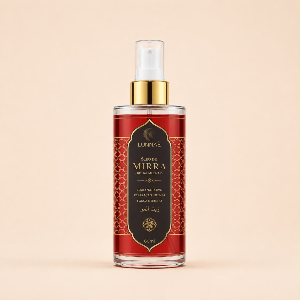 Óleo Capilar de Mirra Lunnaè - Luxo milenar para os cabelos 60ml - Lunnaè