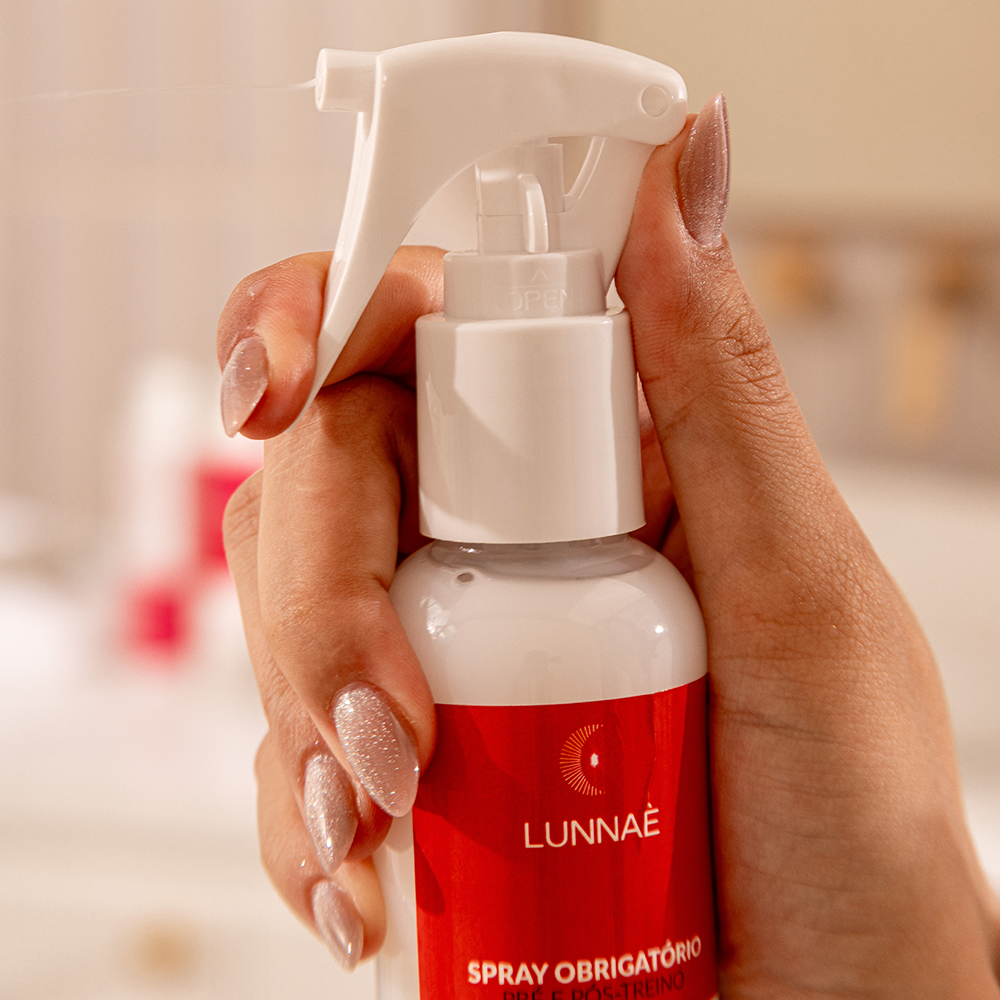 Spray Obrigatório Pré e Pós-Treino Fiber Care X 120ml - Lunnaè