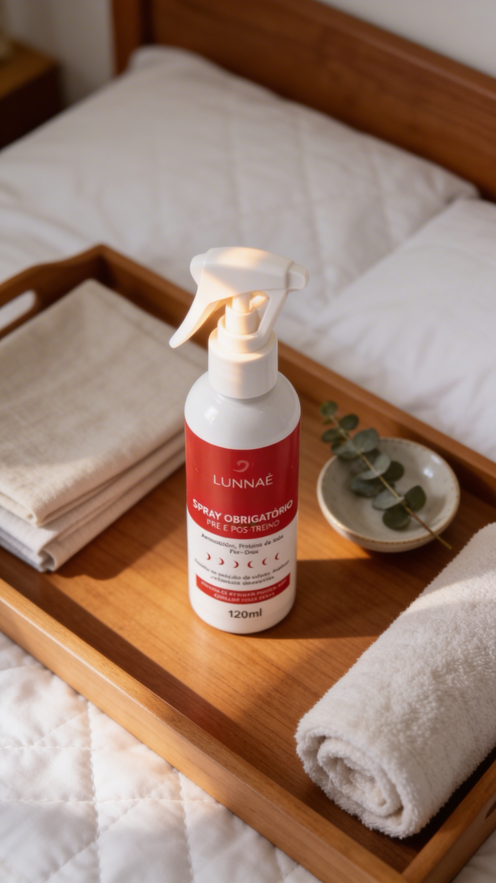 Kit Rotina Ativa: Spray Pré/Pós Treino + Óleo