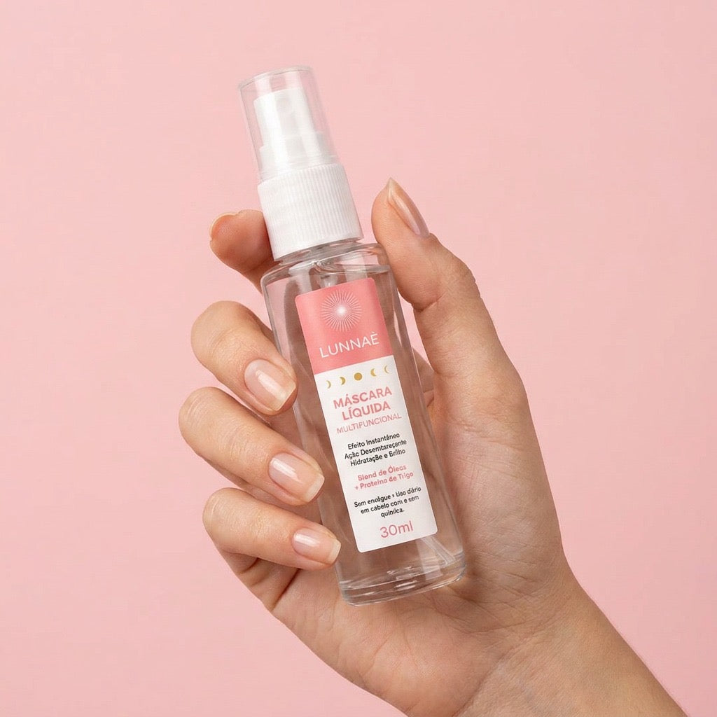 Máscara Capilar Líquida Multifuncional 30 ml - Lunnaè