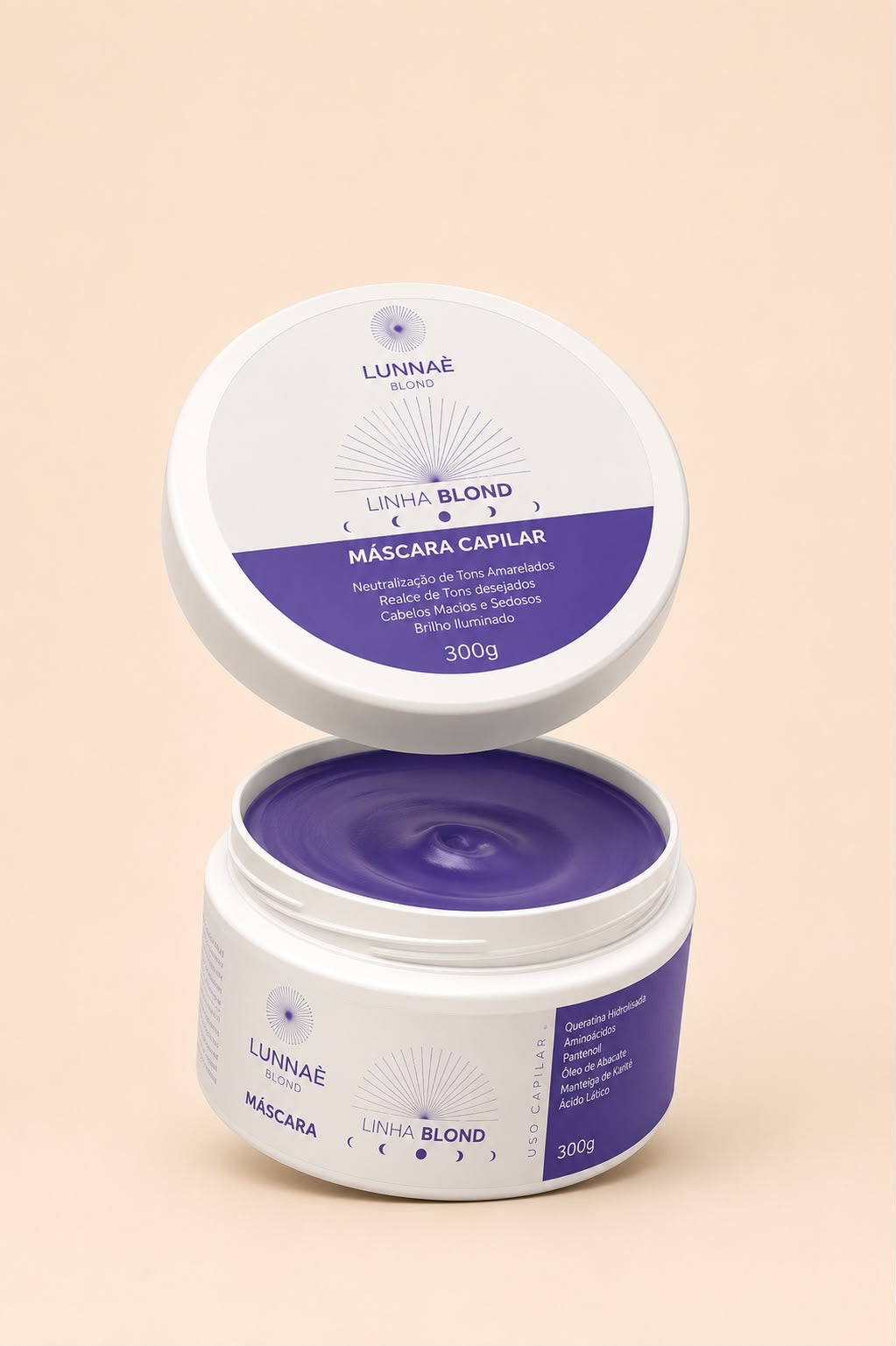 Máscara Capilar Blond 300g - Lunnaè