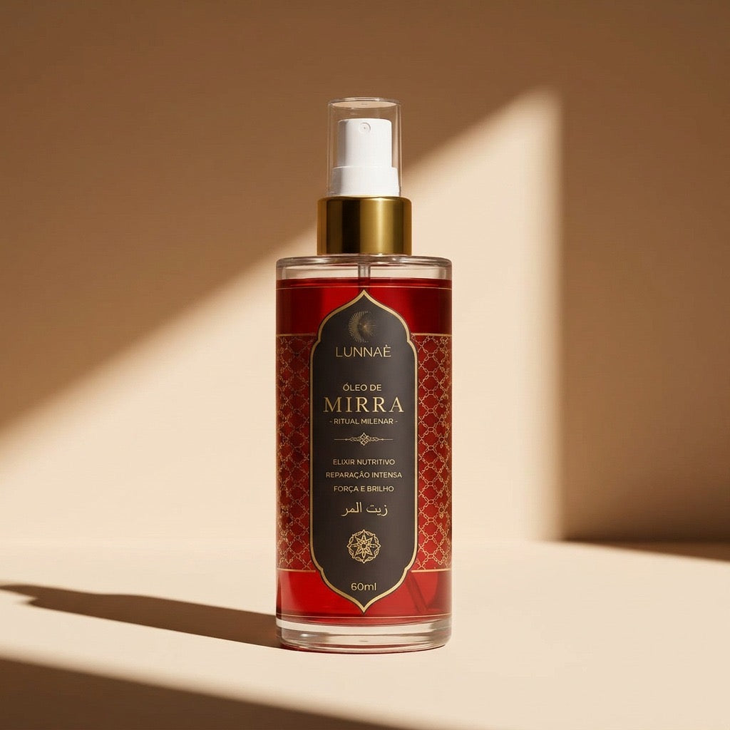 Óleo Capilar de Mirra Lunnaè - Luxo milenar para os cabelos 60ml - Lunnaè