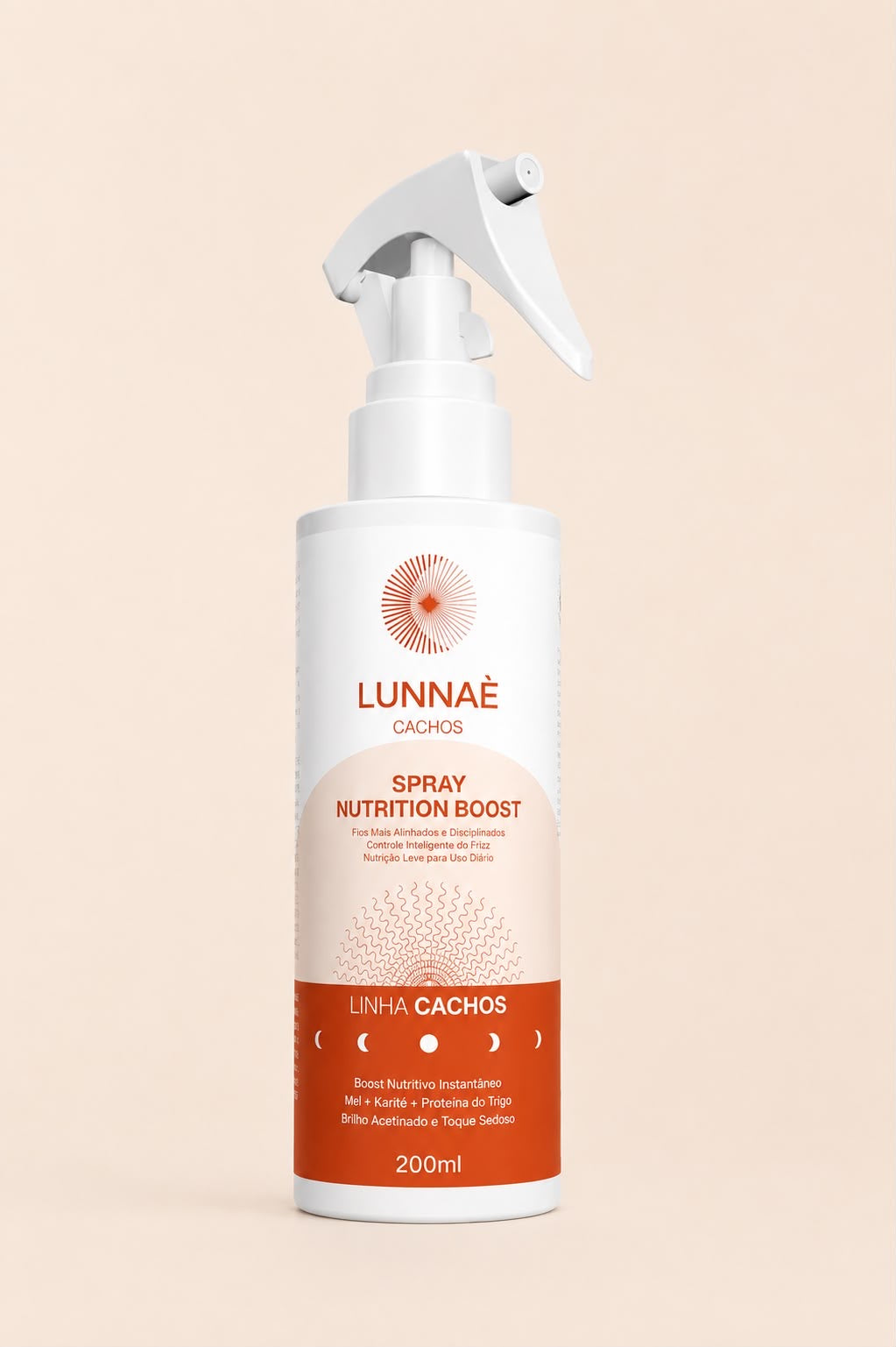 Spray Capilar Nutrition Boost Cachos 200ml - Lunnaè
