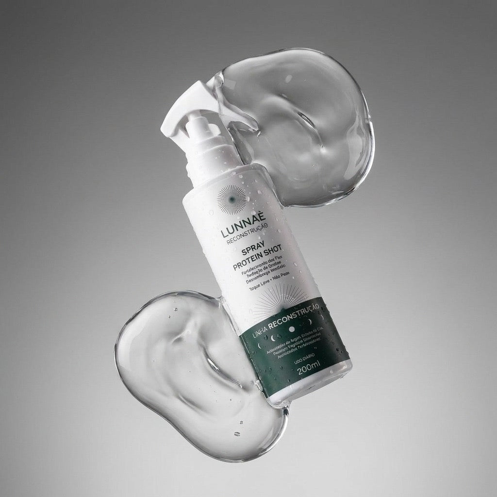 Spray Leave-in Capilar Reconstrução 200ml - Lunnaè