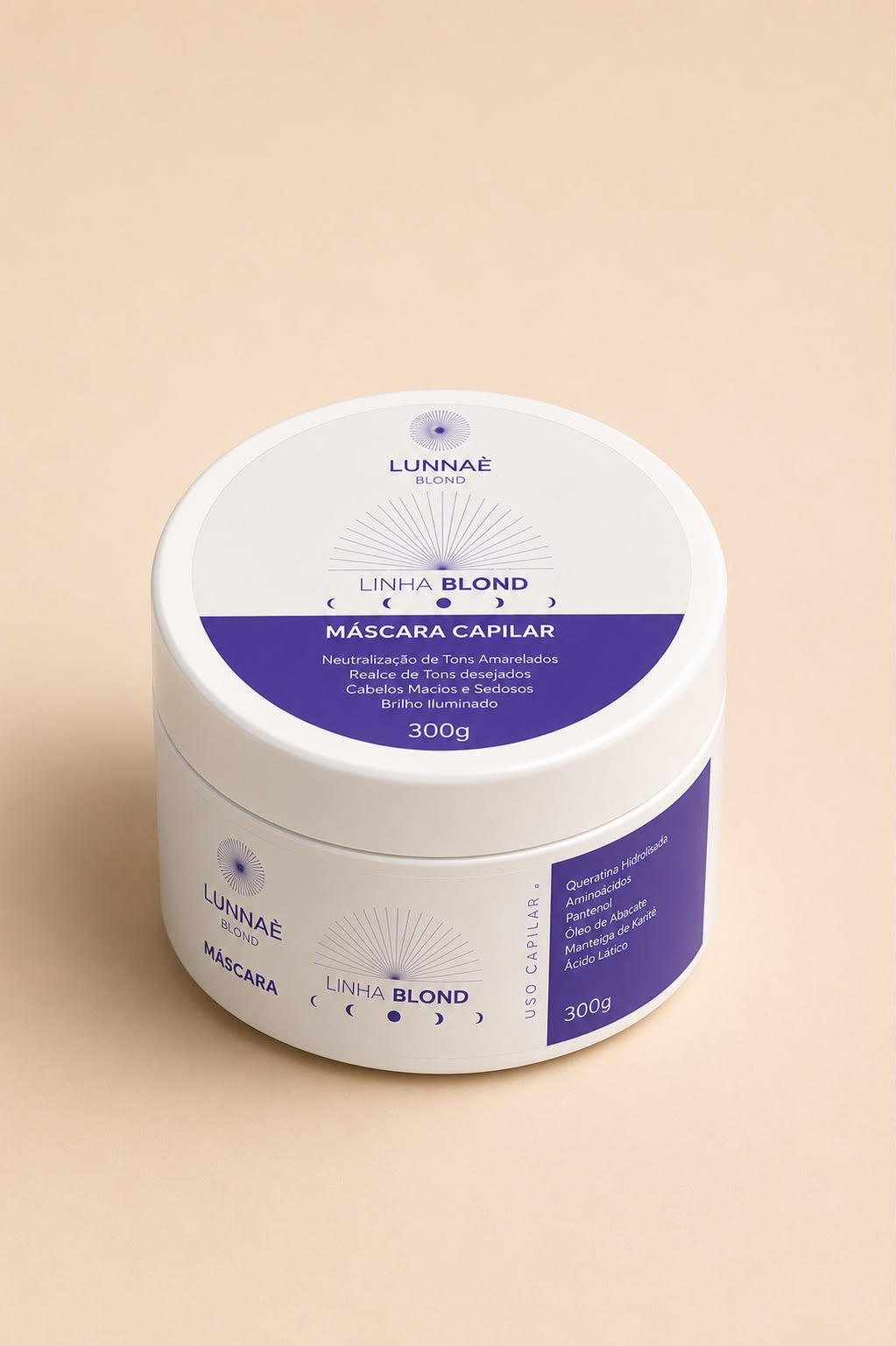 Máscara Capilar Blond 300g - Lunnaè