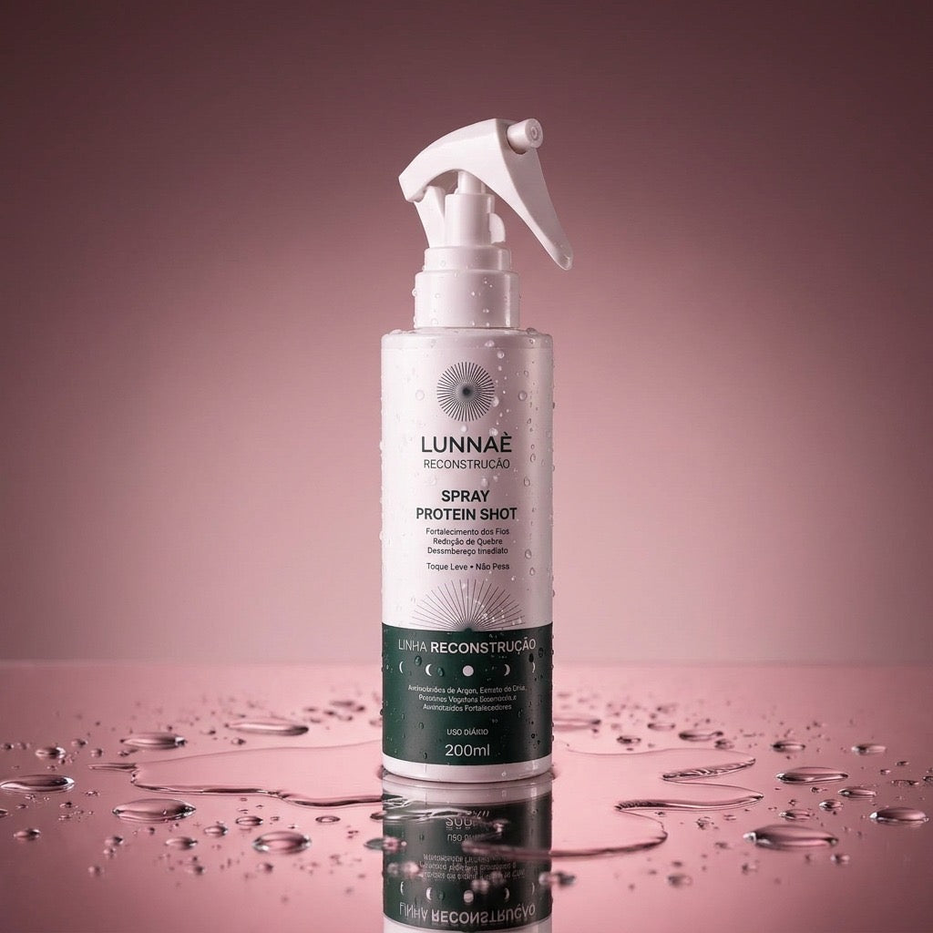 Spray Leave-in Capilar Reconstrução 200ml - Lunnaè