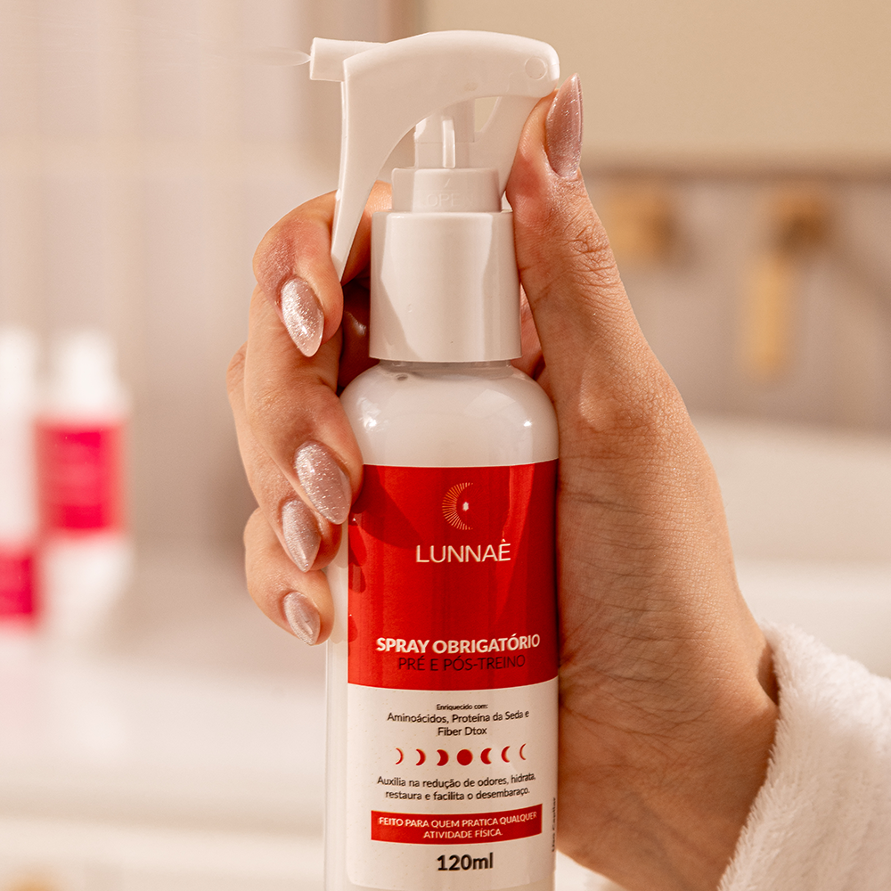 Kit Rotina Ativa: Spray Pré/Pós Treino + Óleo