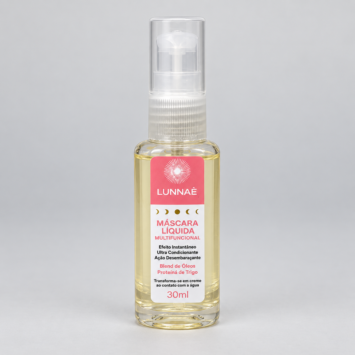 Máscara Capilar Líquida Multifuncional 30 ml - Lunnaè
