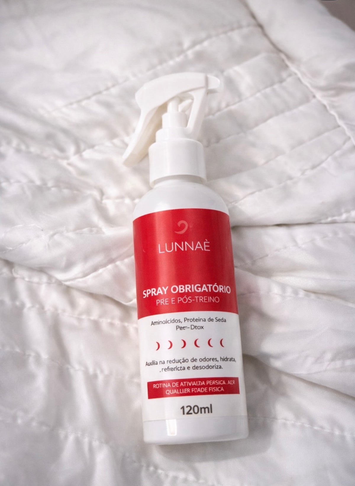 Kit capilar Pré e Pós Treino LUNNAÈ – Spray Pré/Pós Treino + Óleo Capilar Multifuncional
