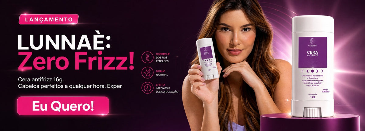 Cera Capilar Antifrizz Frizz Control  12g - Lunnaè