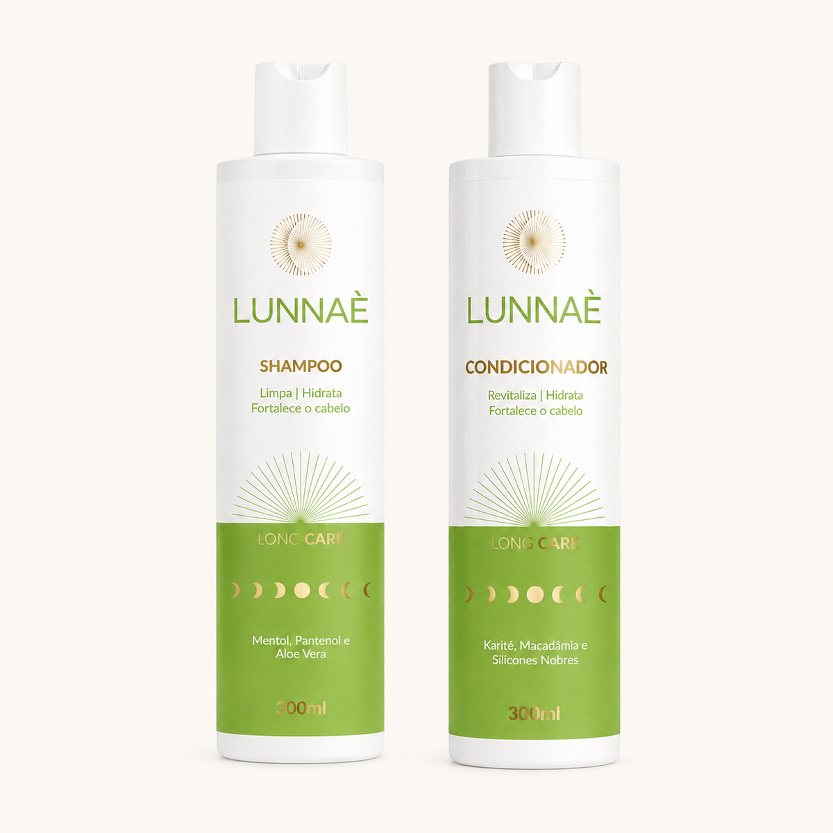 Kit Long Care Capilar : Shampoo + Condicionador - Lunnaè