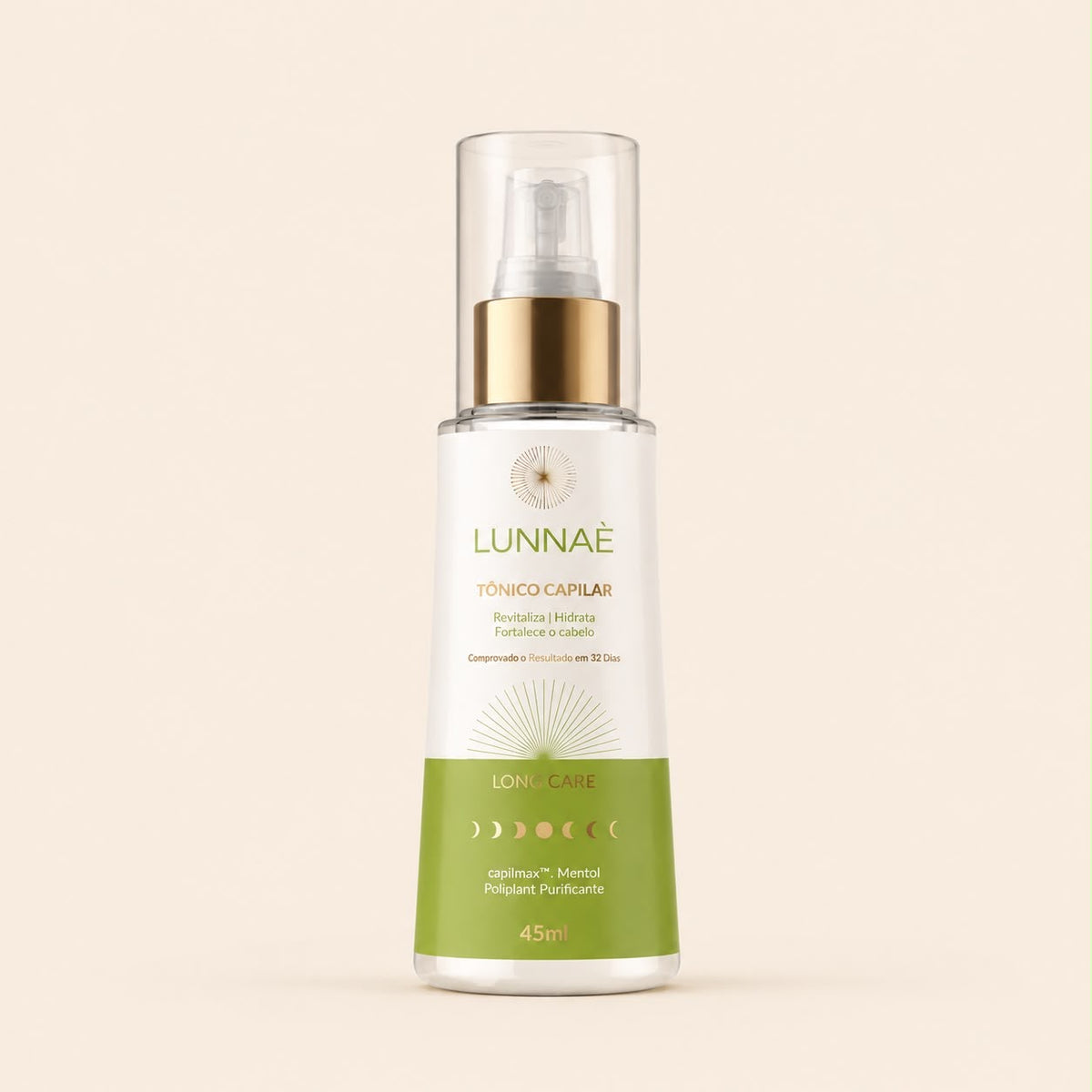 Tônico Capilar Long Care 45 ml -Lunnaè