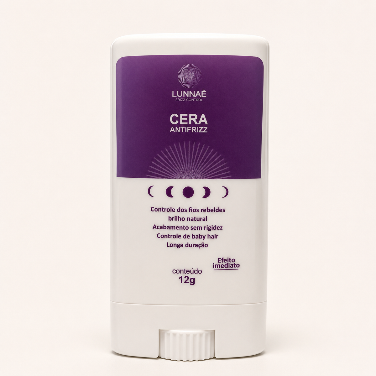 Cera Capilar Antifrizz Frizz Control  12g - Lunnaè