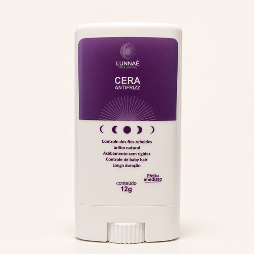 Cera Capilar Antifrizz Frizz Control  12g - Lunnaè