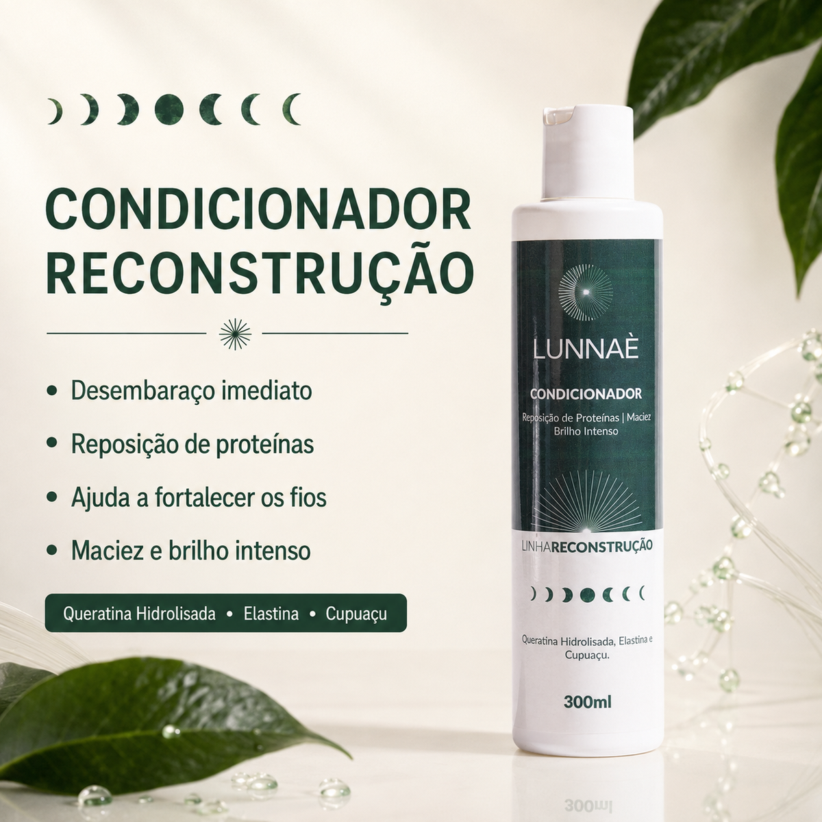 Kit Reconstrução Capilar - Lunnaè