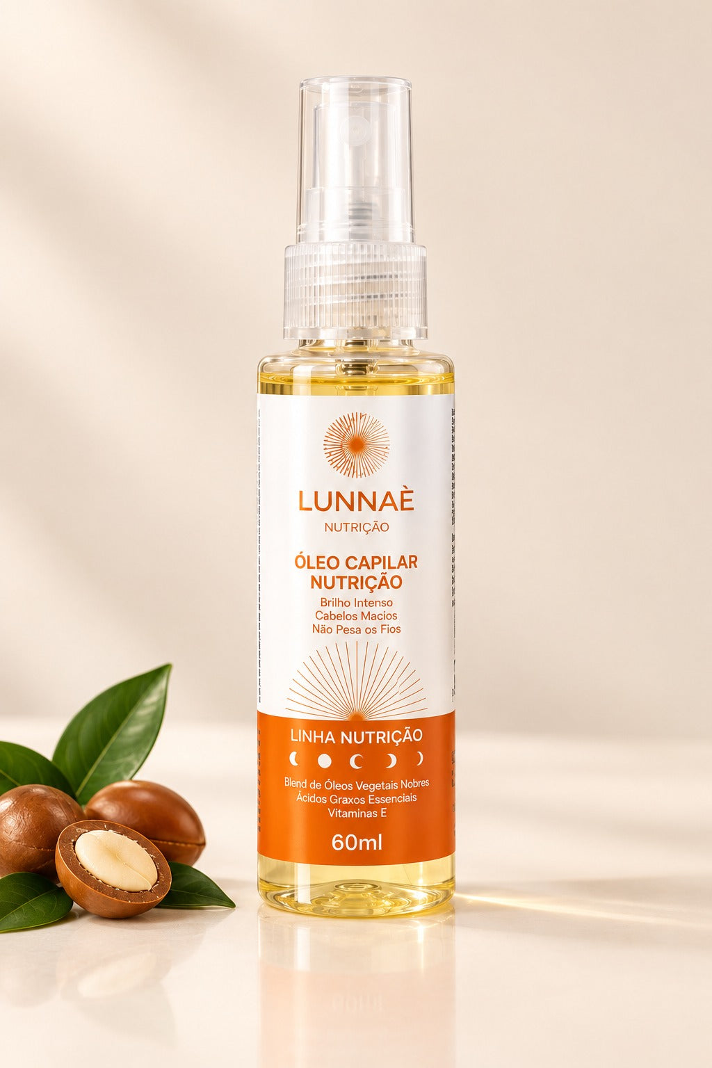 Óleo Nutrição Capilar 60 ml - Lunnaè