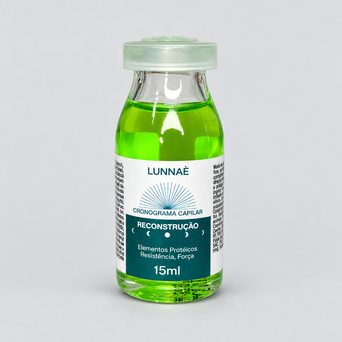Ampola Capilar Reconstrução 15ml - Lunnaè
