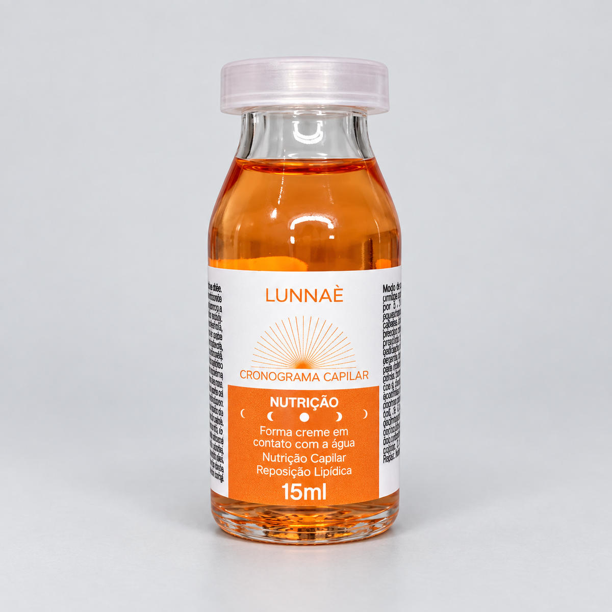 Ampola Capilar Nutrição  15ml - Lunnaè
