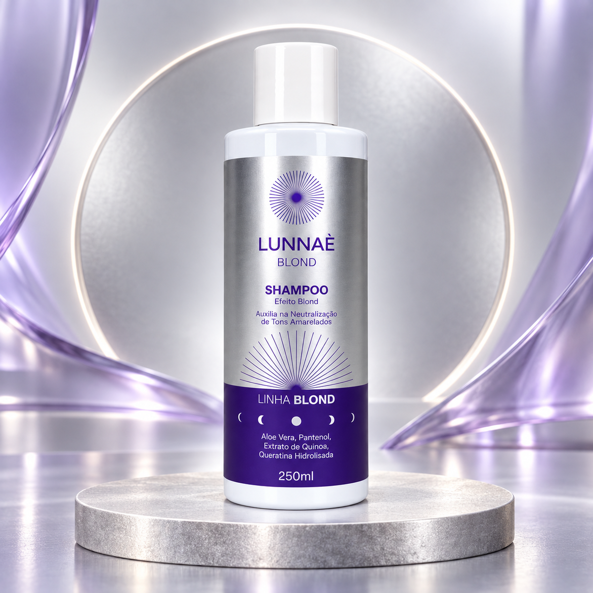 Shampoo Capilar Blond 200ml - Lunnaè