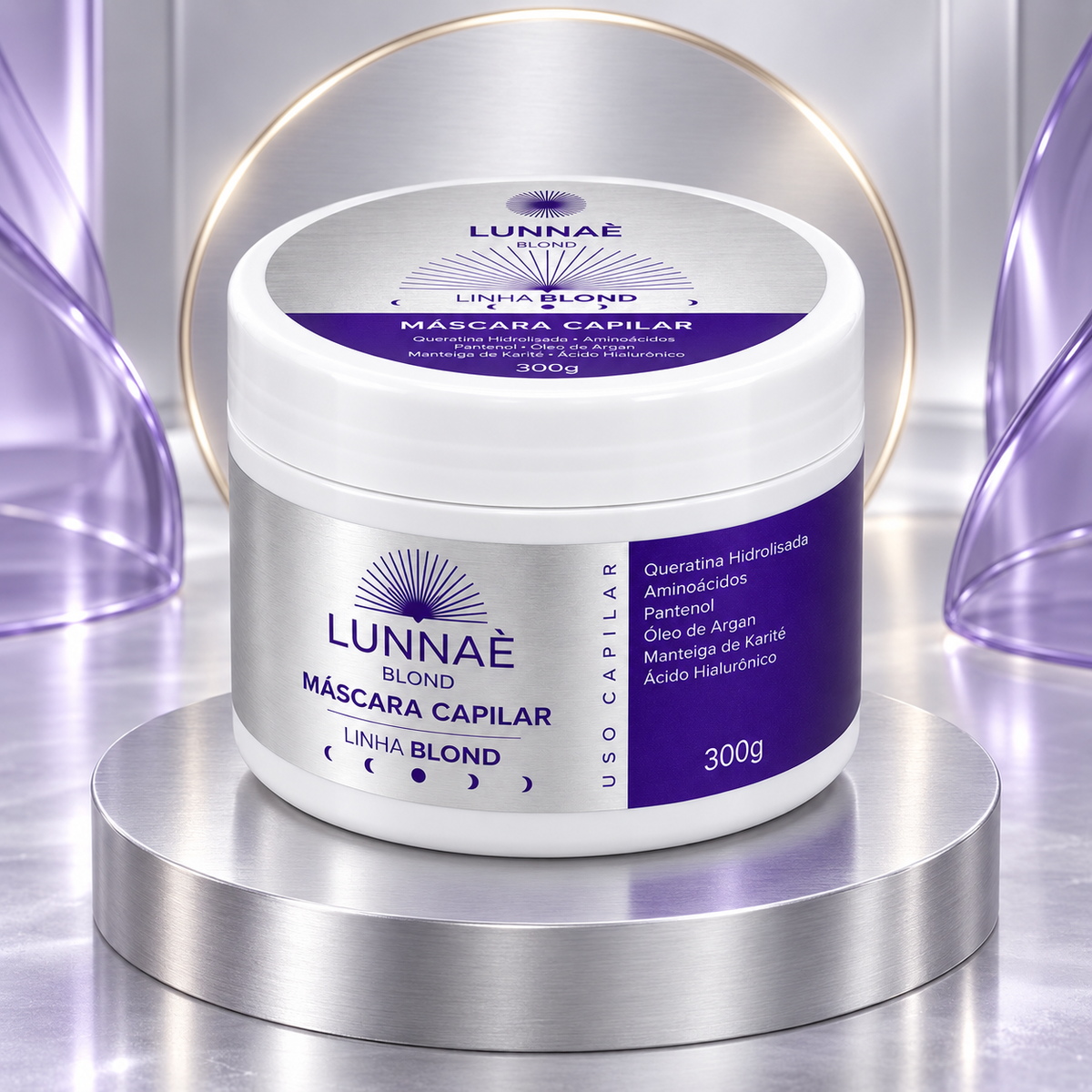 Máscara Capilar Blond 300g - Lunnaè