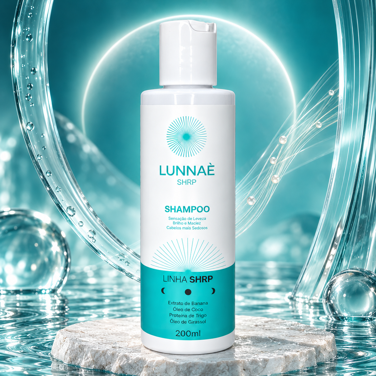 Shampoo Capilar SHRP 200ml - Lunnaè