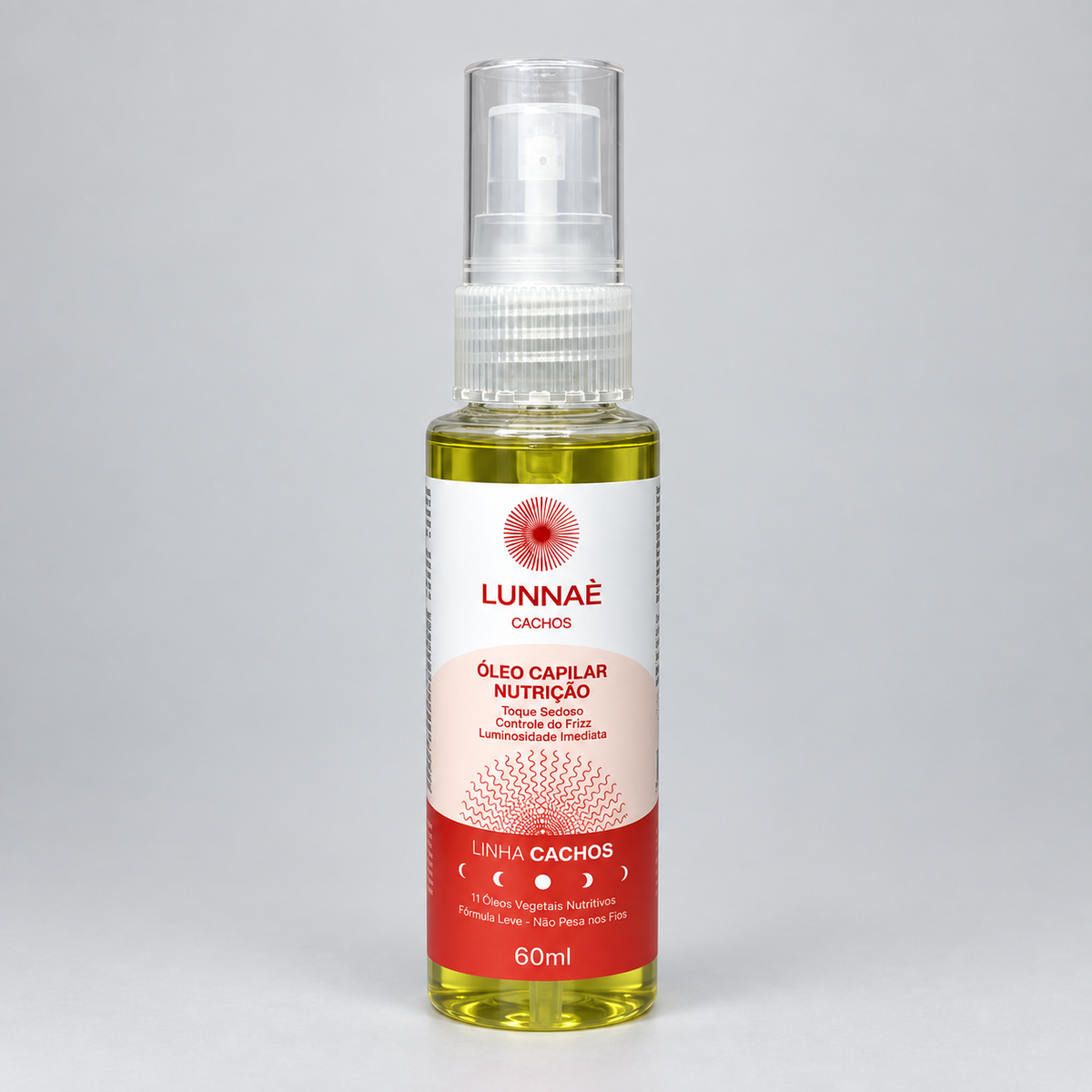 Óleo Capilar nutrição cachos 60ml - Lunnaè
