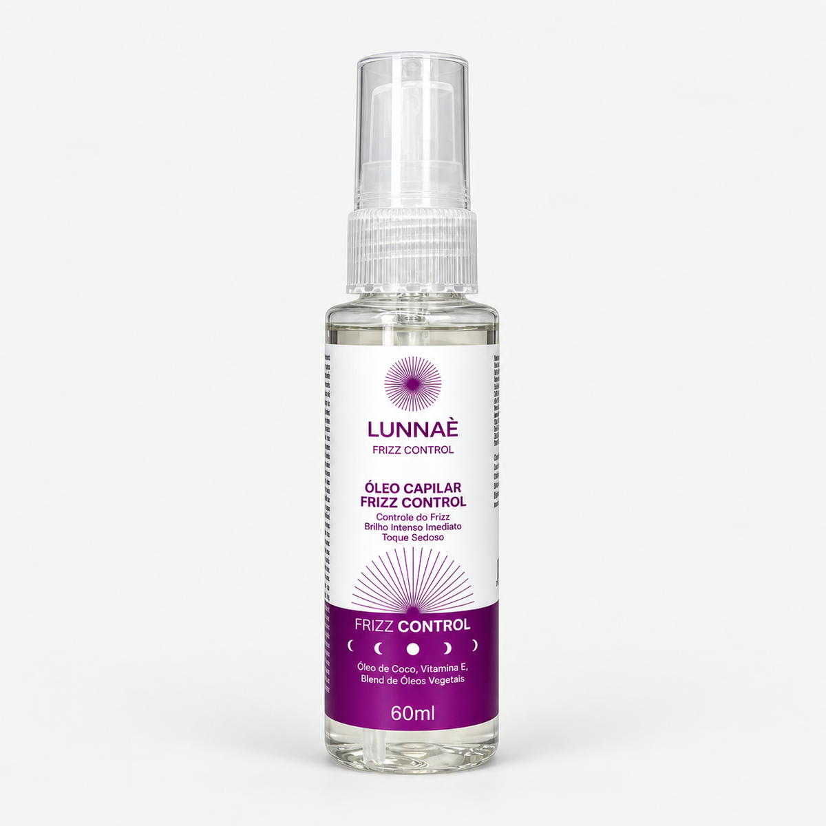 Óleo Capilar Frizz Control  60 ml - Lunnaè