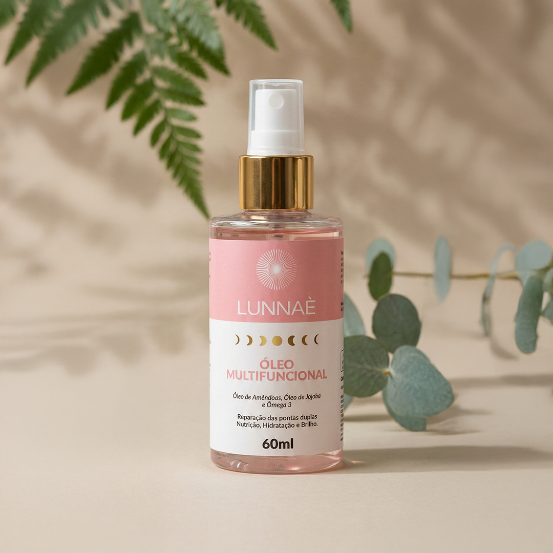 Óleo capilar Multifuncional 60ml - Lunnaè