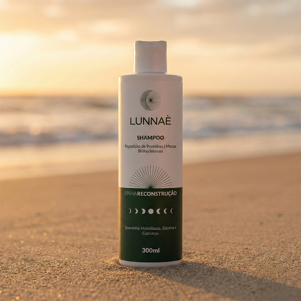 Shampoo Reconstrução 300ml - Lunnaè