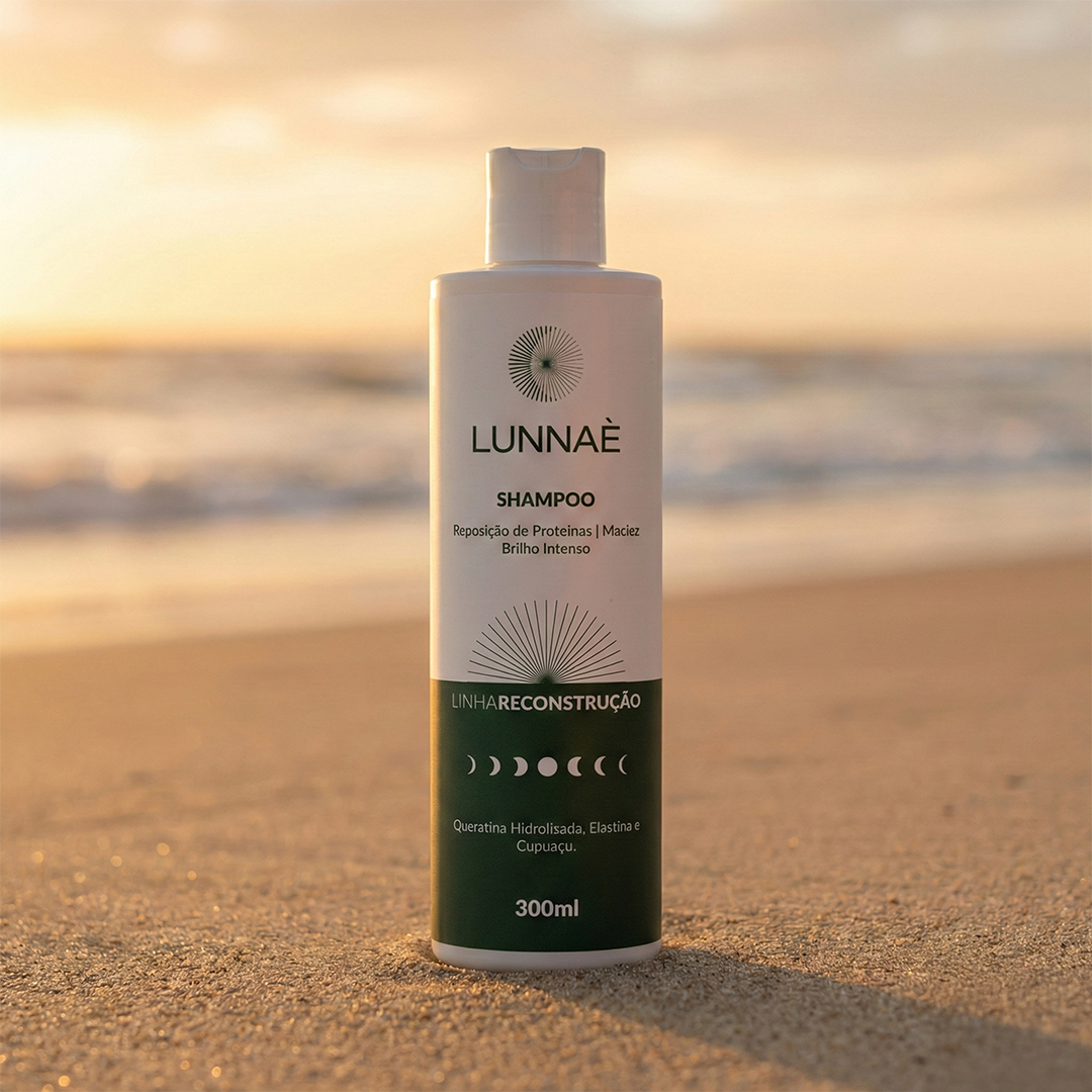 Shampoo Reconstrução 300ml - Lunnaè