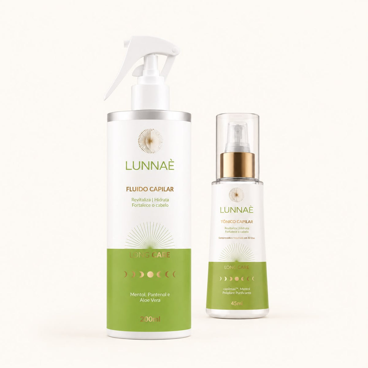 kit Long Care Capilar: Spray Long care + Tônico capilar - Lunnaè