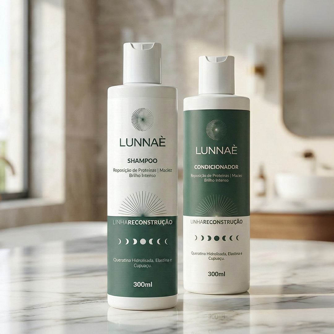 Kit Reconstrução Capilar - Lunnaè