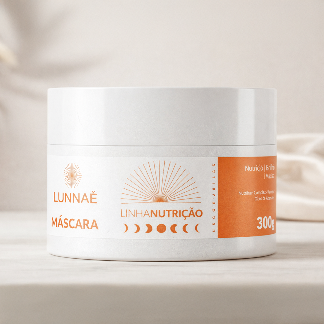 Máscara capilar Nutrição 300g - Lunnaè