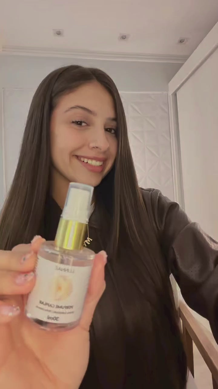 Perfume Capilar com jojoba e amêndoas 30ml - Lunnaè