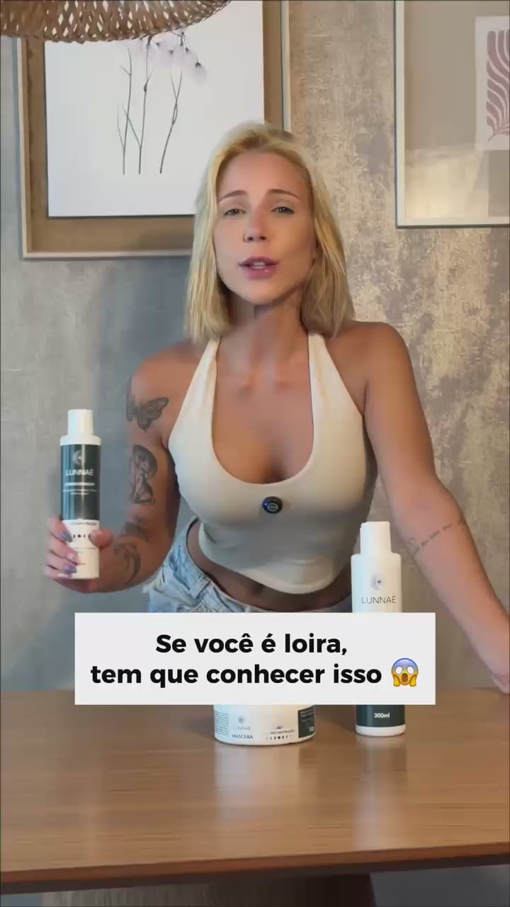 Kit Reconstrução: Shampoo + Condicionador + Spray Multifuncional 10 X 1
