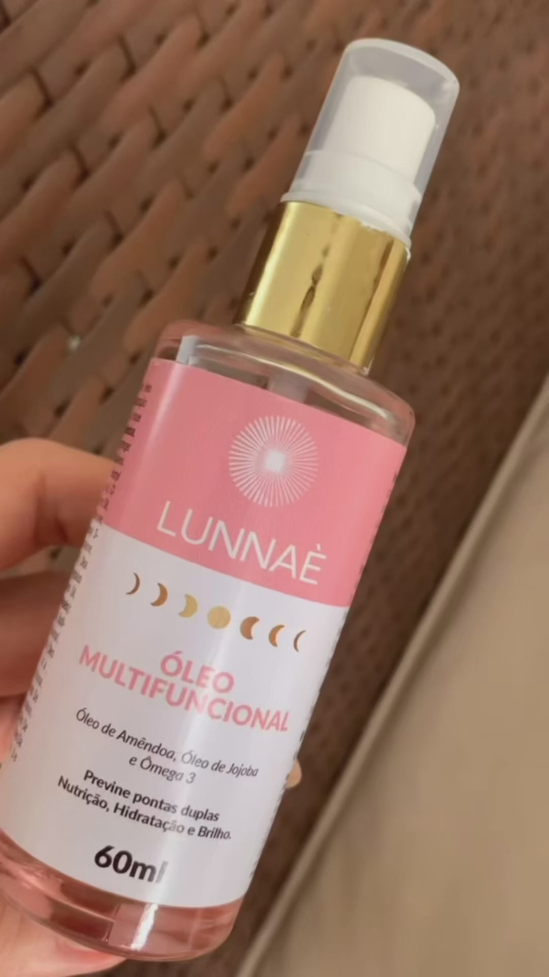 Kit Máscara Hidratação + Óleo Multifuncional - Lunnaè