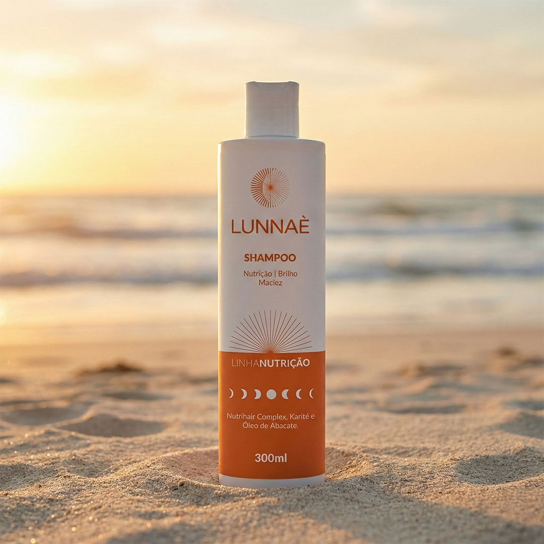 Shampoo Nutrição 300ml - Lunnaè