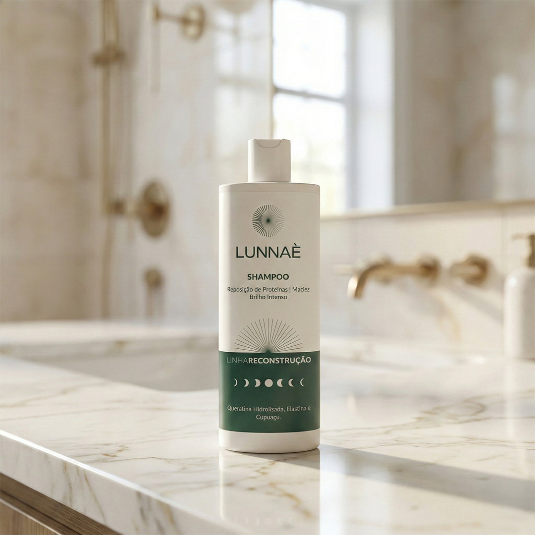 Shampoo Reconstrução 300ml - Lunnaè