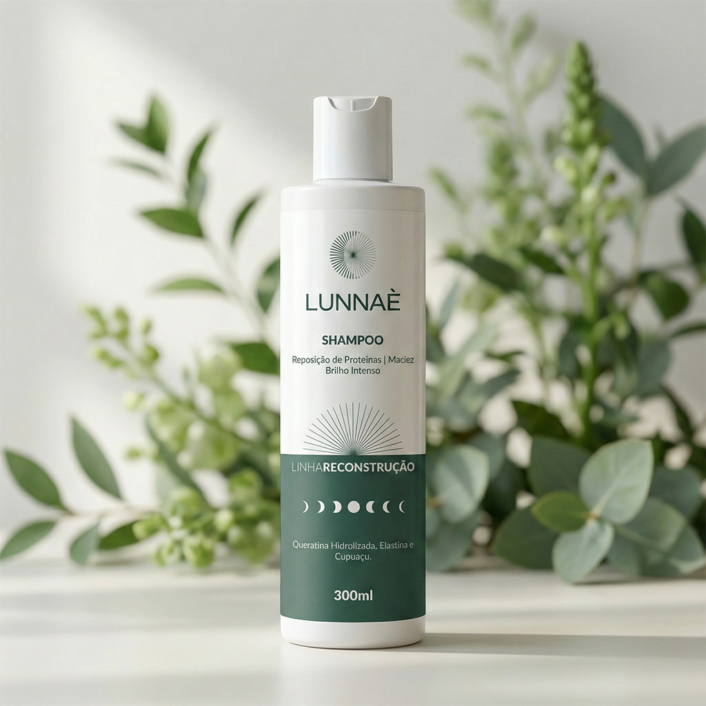 Shampoo Reconstrução 300ml - Lunnaè