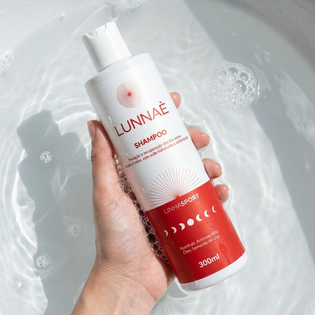 Shampoo Capilar Sport 300ml - Lunnaè