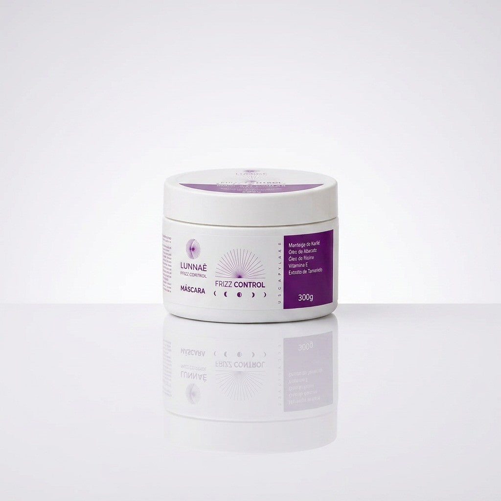 Máscara Capilar Frizz Control  300g - Lunnaè